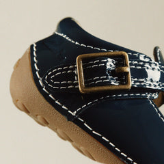 Tiny Skip Toddler Navy Patent