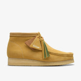 Wallabee Boot Golden Tan Suede