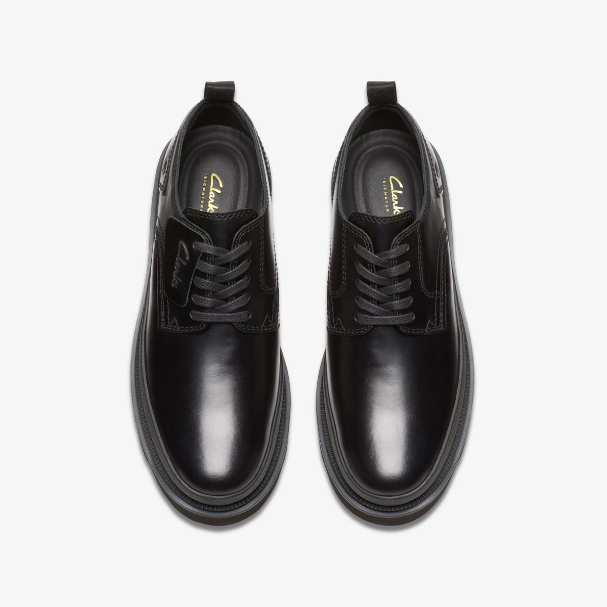 Badell Lace Black Leather