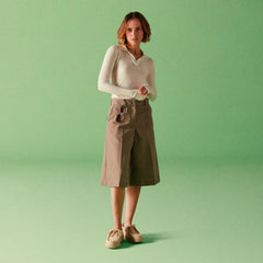 Torhill Bee Ecru Suede