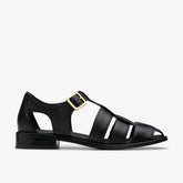 Hana Sun Black Leather