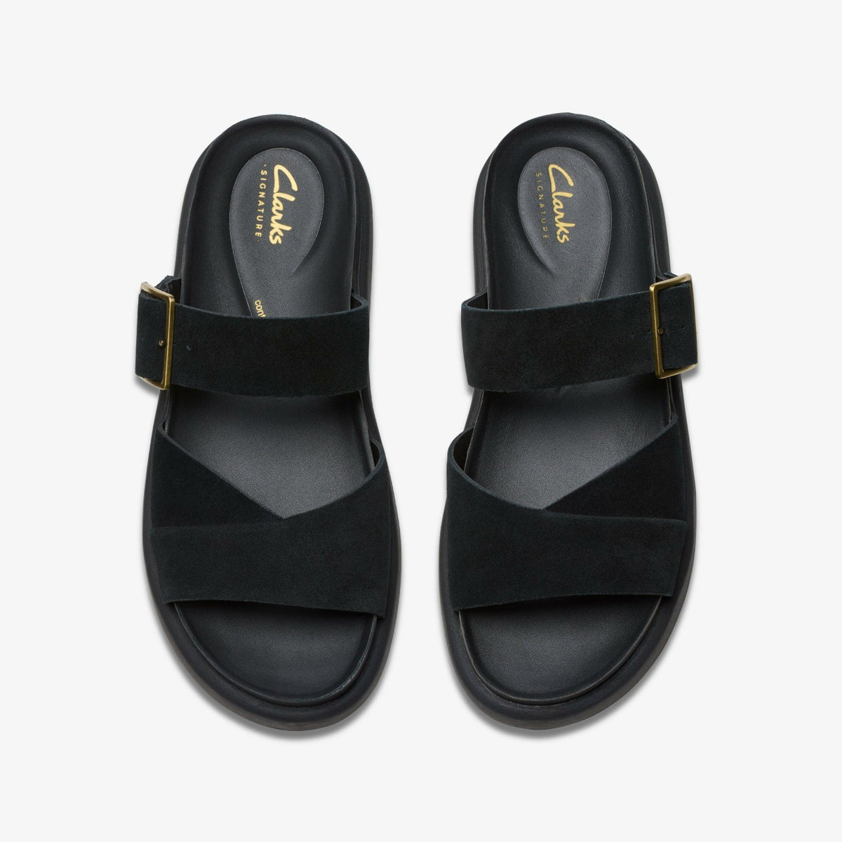 Aristella Mule Black Suede