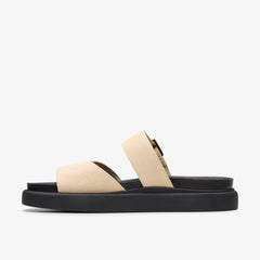 Aristella Mule Ecru Suede