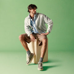 Torhill Hi Light Grey Suede