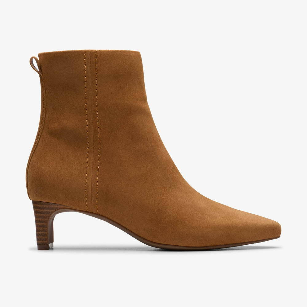 Edina Up Tan Suede
