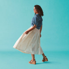 Sabina Sling Tan Leather