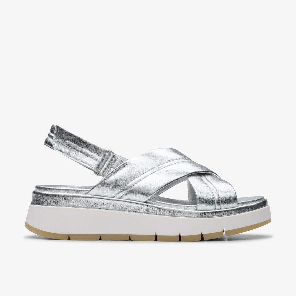 Tuscan Cross Silver Leather