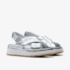 Tuscan Cross Silver Leather