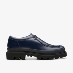 Badell Seam Navy Leather