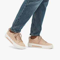 Hollyhock Zip Sand Nubuck