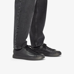 Romsey Lace Black Leather