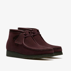 Wallabee Boot Purple Grape Suede