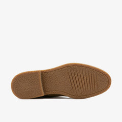 Nella Mid Dark Sand Suede