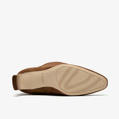 Edina Tall Walnut Suede