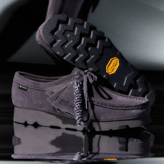 Wallabee GORE-TEX Purple Grey Suede