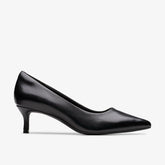Zarey Court Black Leather