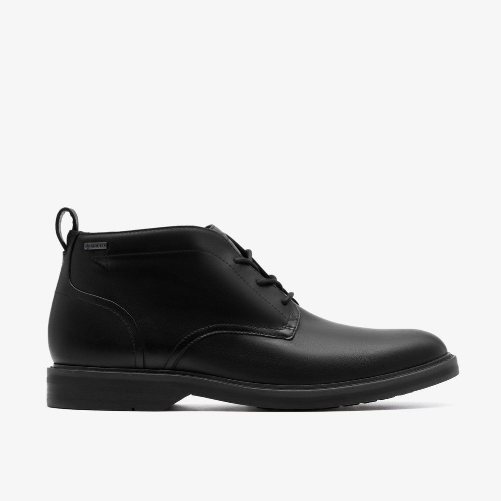 Aldwin Mid GORE-TEX Black Leather