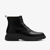 Badbury Hi Waterproof Black Warmlined Leather
