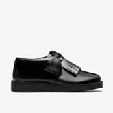 Desert Trek Black Hi Shine Leather