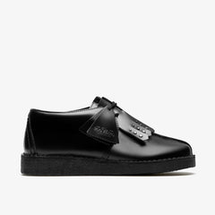Desert Trek Black Hi Shine Leather