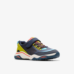 Feather Track Kid Navy Combination