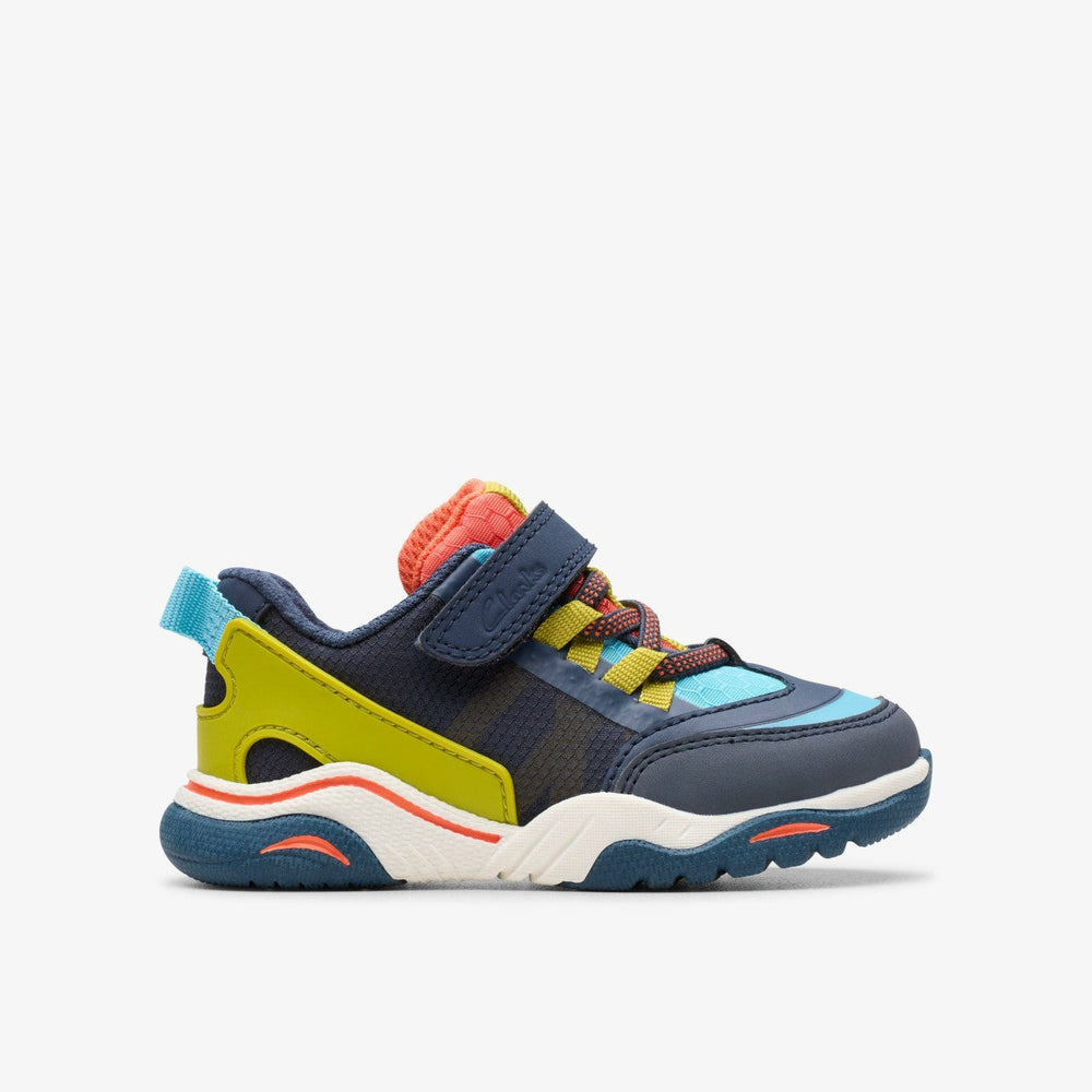 Feather Track Toddler Navy Combination