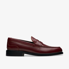 Craft James Lo Loafer Wine Leather