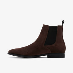 Paulton Easy Dark Brown Suede