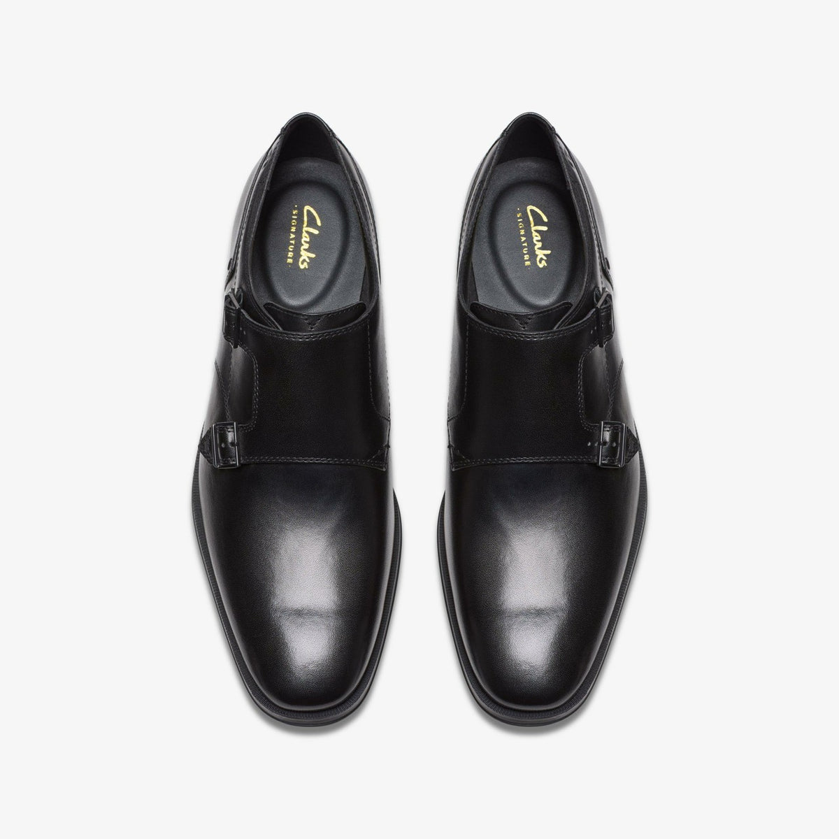 Paulton Monk Black Leather