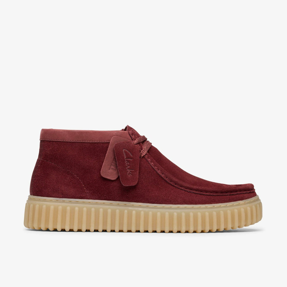 Torhill Hi Wine Suede