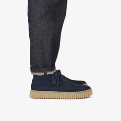 Torhill Lace Hi Navy Nubuck