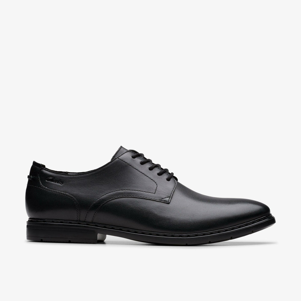 Banbury Derby Black Leather