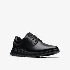 Lifton Lace Black Leather