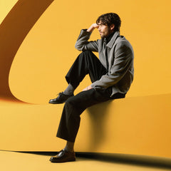 Berwick Seam Black Leather