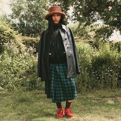 Wallabee Boot Red Suede