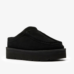Meare Mule Black Suede Warmlined