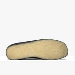 Wallabee Black Hi Shine Leather