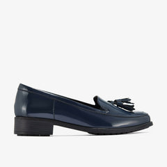 Havisham Edge Loafer Navy Patent