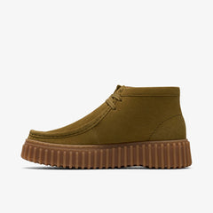 Torhill Moss Olive Suede