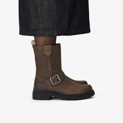 Orinoco 3 Bay Dark Grey Leather