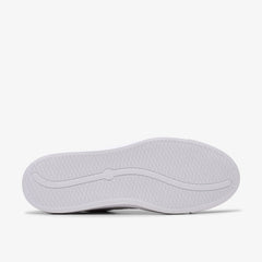 Makea Court White Leather