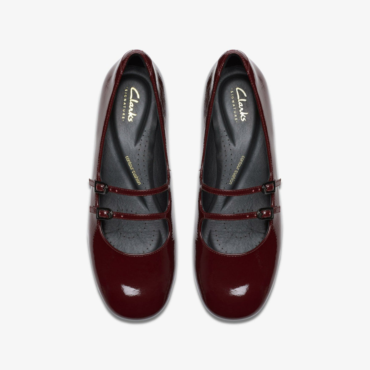 Daiss 30 Shine Burgundy Patent