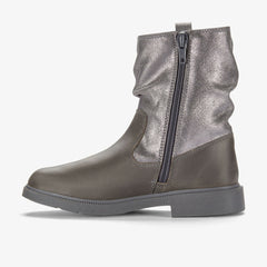 Oaklyn Top Kid Pewter Suede