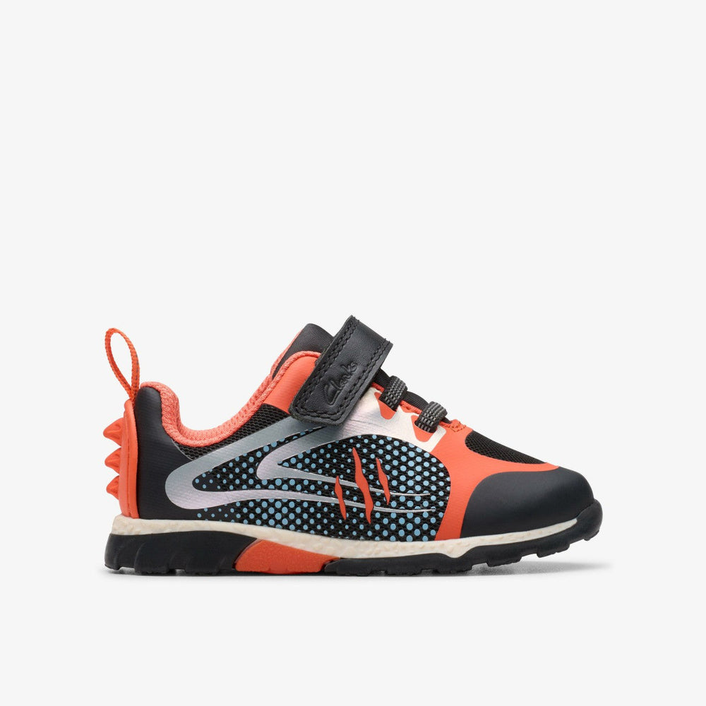 Steggy 2 Fly Toddler Black/Orange