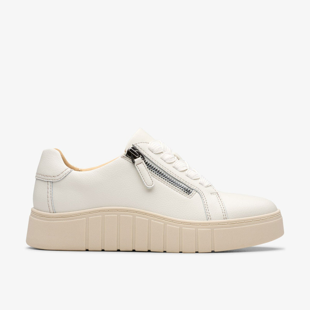 Mykah Joy Off White Leather