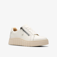 Mykah Joy Off White Leather
