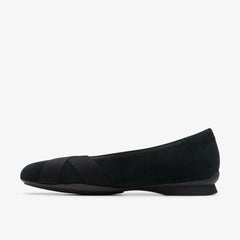 Jazmynn Gem Black Suede
