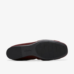 Jazmynn Gem Merlot Suede