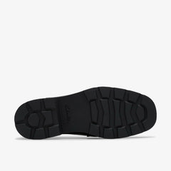Lauryl Tassel Black Leather