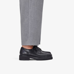 Lauryl Lace Black Leather